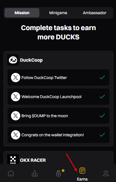 В Telegram стартовал новый проект DUCK, где за вход вам начисляются токены в виде $DUCK.  Начисление токена зависит от вашего возраста аккаунта Telegram, чем больше возраст тем лучше!-6